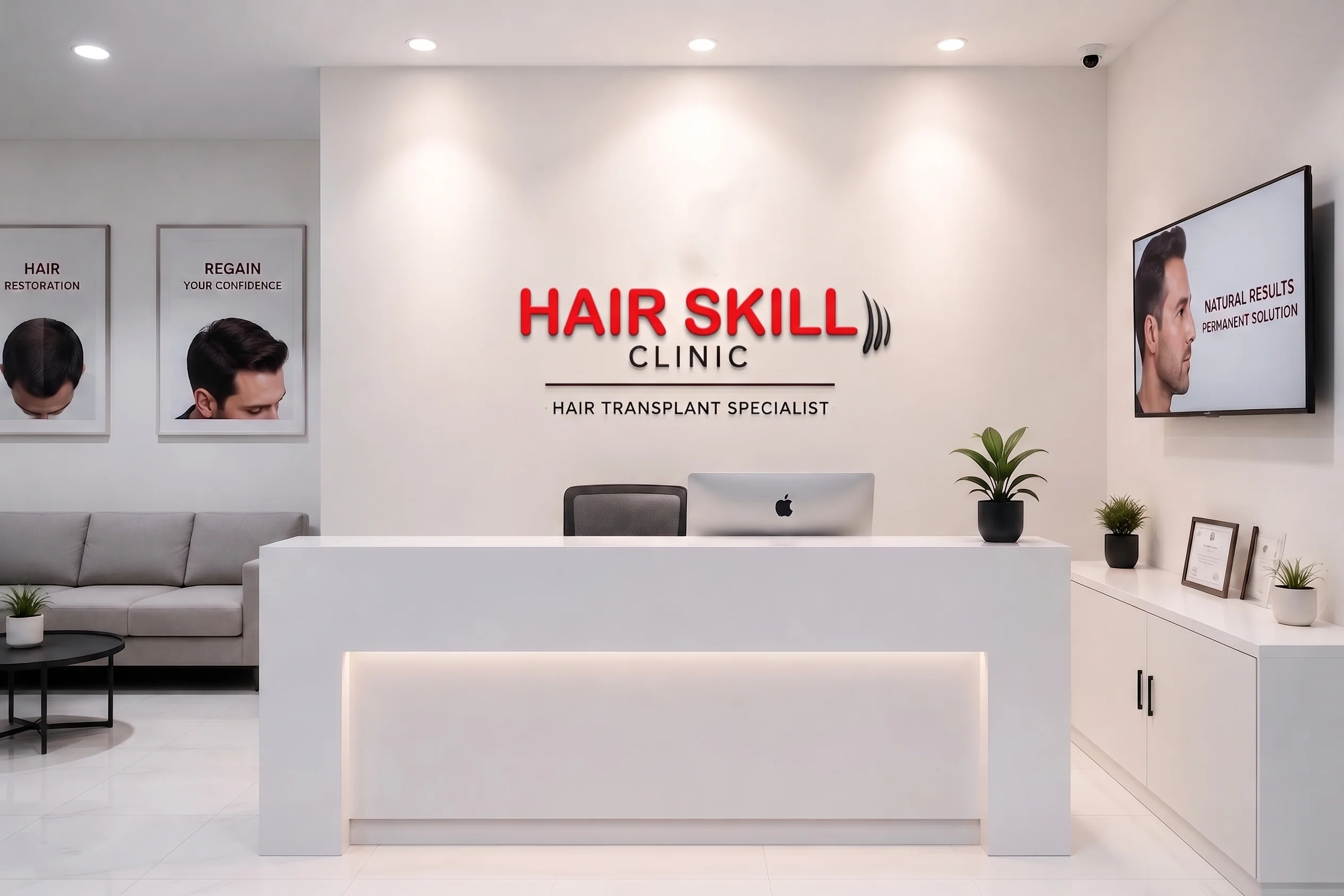 Reception, Hair Skill Clinic
