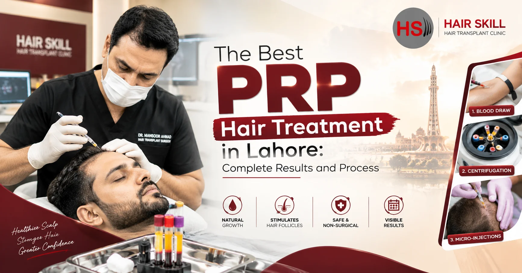 The Best PRP Hair Treatment in Lahore: Complete Results and Process