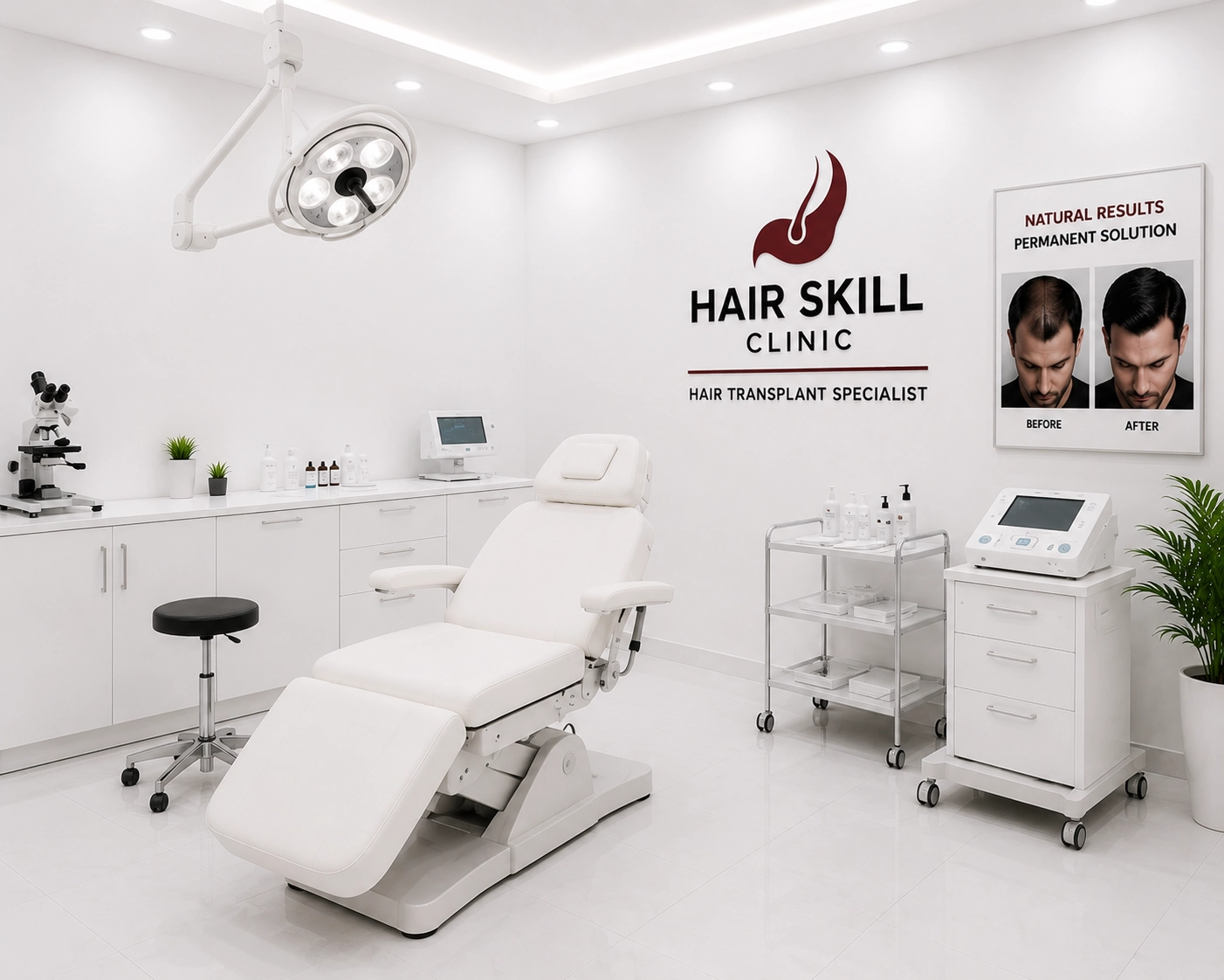 Waiting Lounge, Hair Skill Clinic